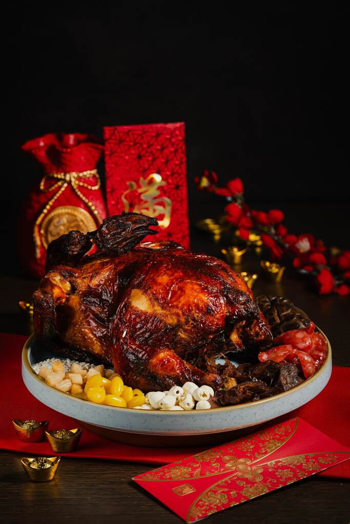 8 Treasure Stuffed Chicken