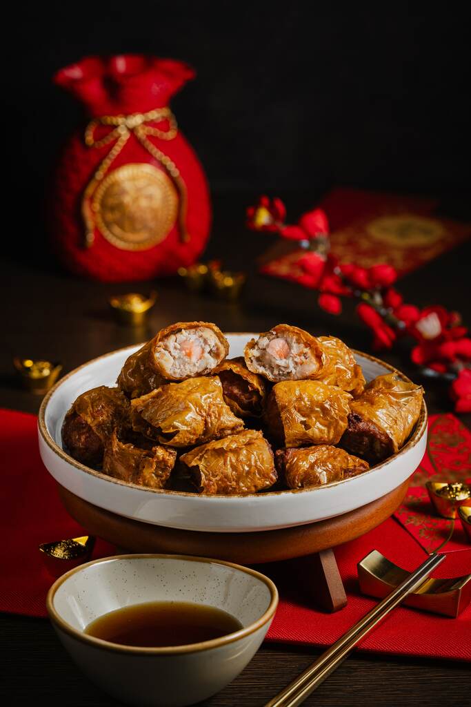 Specialty Fried Liver and Prawn Roll (Ngoh Hiang)